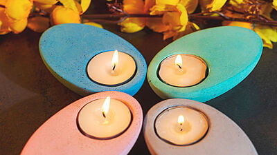 Egg Cut Diya