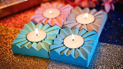 Laghu Sundial Diya