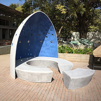 Round Bench